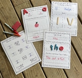 Morning Binder Morning Menu Morning Work Preschool Kindergarten Flashcards