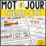 Mot du jour -ThÂ¨Â¨me de l'Â¨Â¦tÂ¨Â¦ - French Summer Vocabulary - French Word of the day