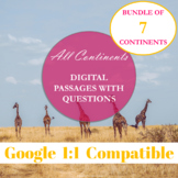 World Geography & History - Social Studies Passages - Google Slides, Print, More