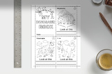 Dinosaur Mini Colouring and Writing Book