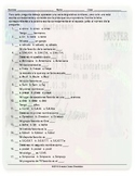 Personal Information Spelling Challenge Spanish Worksheet
