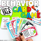 Behavior Card Game - SEL playing cards