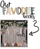 Our Favorite Books Bulletin Board