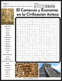 El Comercio y EconomÂ¨Âªa en la CivilizaciÂ¨Â®n Azteca Sopa de Letras