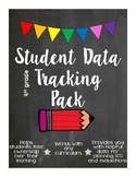 4th Grade ELA CCSS - Student Data Tracking Materials - Back to School Time