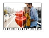 Real Photo Valentine's Day Number Order Puzzle 1-10