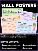 In Other Words (Written Expression Vocabulary Mini Poster Set)