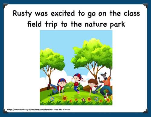Rusty gets LOST ELOPING on a Field Trip - Social Skills Behavior Story - SEL