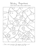 Christmas Holiday Proportions Coloring Pages