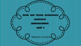Read & Track Sentences (Aligned with Journeys Unit 5 Words)