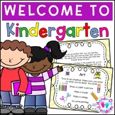 Kindergarten Orientation | Open House | Meet the Teacher