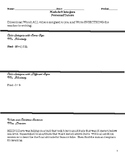 Module 3 Integers, McGraw Hill Reveal Math, Grade 7, Personal Tutor Templates