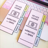 Device Logins Booklets