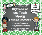 McGraw Hill Wonders 4th Grade Unit 2 Digital/Print and Teach Leveled Readers