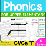 Phonics for Older Students | Reading Intervention & Decodable Passages | CVCe i