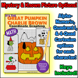 It's the Great Pumpkin! Halloween Coordinate Graph Mystery Pictures!