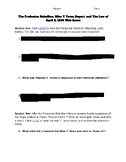 The Fredonian Rebellion, Mier y Teran Report & Law of April 6 1830 Web Quest