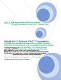 PART 2: Grade 10-11 CAST Test Prep - 22 ESS Items - PEs Not on Practice Tests