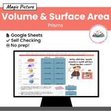 Volume & Surface Area (prisms) - Digital Magic Picture Activity