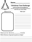 STEM Christmas Tree Build with Lesson Plan