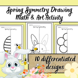 Spring Symmetry Drawing Activity | Art & Math