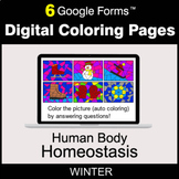 Winter: Human Body: Homeostasis - Digital Coloring Pages | Google Forms