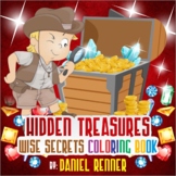 Hidden Treasures : Wise Secrets Coloring Book  for Parents and Teachers