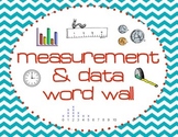 1st Grade Common Core Measurement & Data Vocabulary Booklet