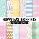 Easter Background Papers | Spring Clipart