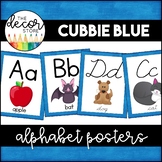 Alphabet Posters: Blue | Classroom Decor