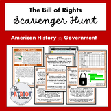 The Bill of Rights Constitution Reading Comprehension Scavenger Hunt