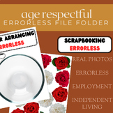 Flower Arranging - Errorless File Folder - Employment - Independent Living