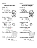 Math Practice Standards and Math Strategy Bookmark