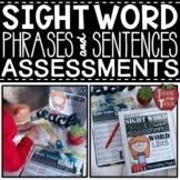 High-Frequency Sight Word Fluency Phrases and Short Sentences Assessments
