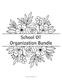 School-Based OT Occupational Therapy Caseload Organization Planner
