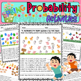 Spring Probability Activities | Fun Math Worksheets for Grades 3-5