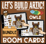 Let's Build Articulation OWLS BOOM Cards BUNDLE: Digital Speech Therapy