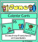 June Calendar Cards