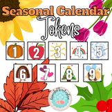 SEASONAL Calendar Tokens with NINE Styles