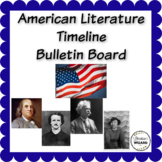 American Literature Timeline Bulletin Board Materials