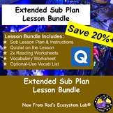 Computer Hardware & Software Extended Sub Plan Lesson Bundle