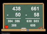 3 Digit Minus 2 Digit Subtr. PowerPoints+MatchingWkshts &Keys-BUNDLE of 4 PPÂ¡Â¯s!