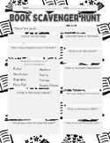 Book Scavenger Hunt for Pre reading any book