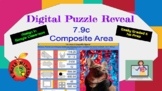 7.9c Digital Puzzle Reveal (Area of Composite Figures)-Google Classroom