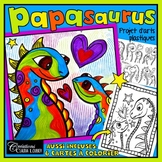 FÂ¨Âºte des pÂ¨Â¨res / mÂ¨Â¨res / St-Valentin : Papasaurus