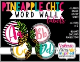 Pineapple Chic Collection: Word Wall Labels