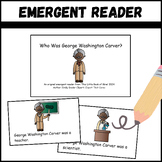 "Who Was George Washington Carver?" Emergent Reader