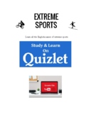 Extreme Sports - Vocabulary Worksheets. EFL. ESL.