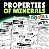 Fun Geology Doodle Notes Mineral Properties | Mohs Scale of Hardness Grade 6 7 8