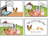 Little Red Hen Retelling Cards